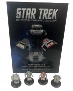 Star Trek Starship Diecast Mini replikas Shuttle Set 4